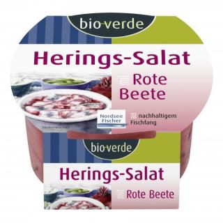 Herings-Salat mit Roter Beete
