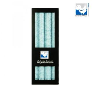 Stabkerzen eisblau